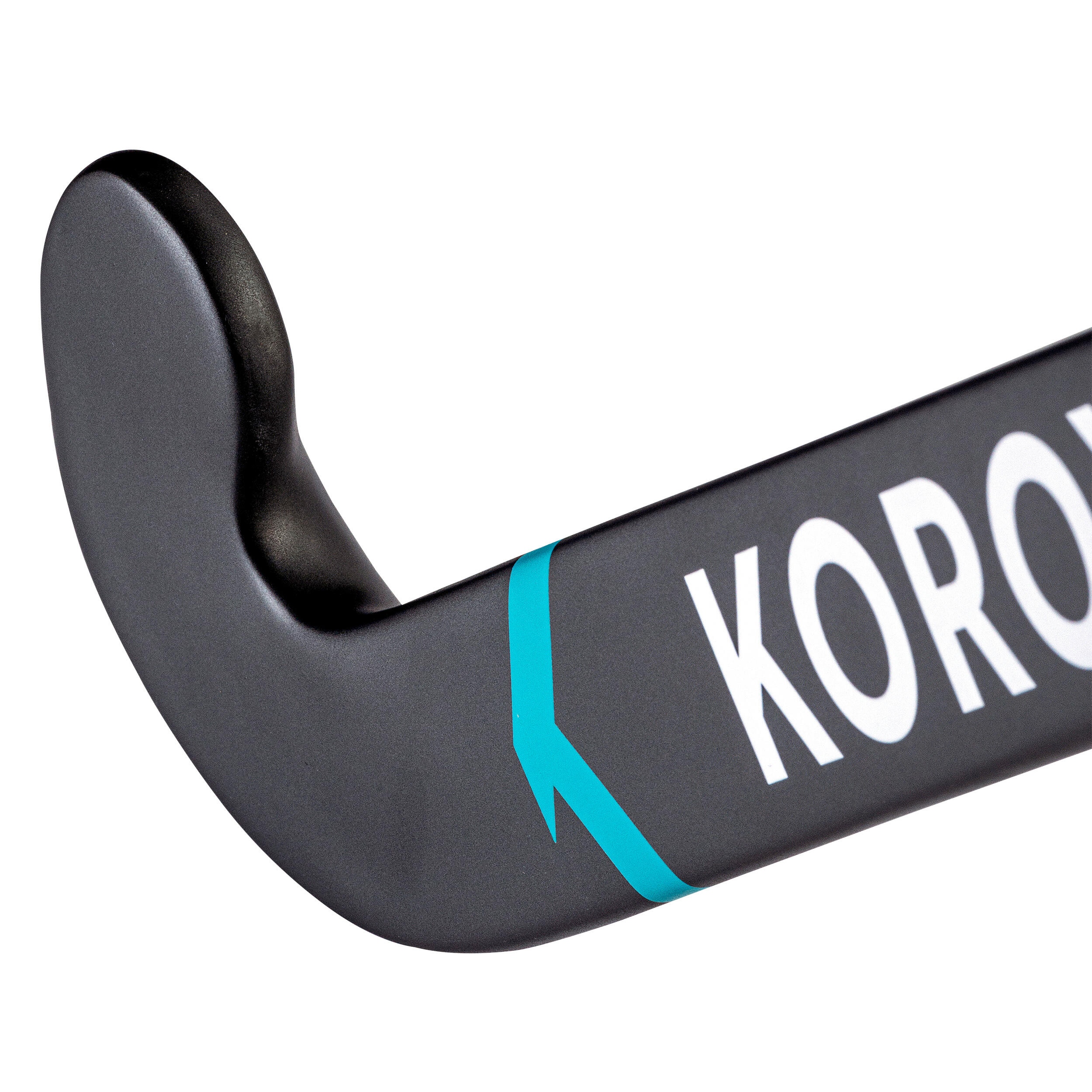Stick de hockey ado fibre de verre mid bow FH500 gris turquoise 3/14