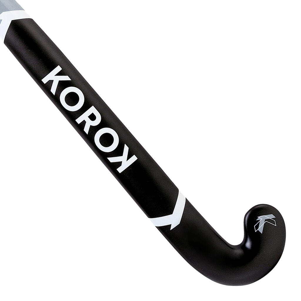 Adult Advanced Field Hockey 30% Carbon Extra Low Bow Stick FH530 - Grey/Black