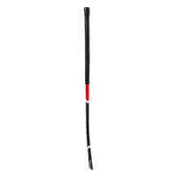 Adult Beginner Mid Bow Fibreglass Field Hockey Stick FH500 - Red