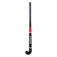 Adult Beginner Mid Bow Fibreglass Field Hockey Stick FH500 - Red