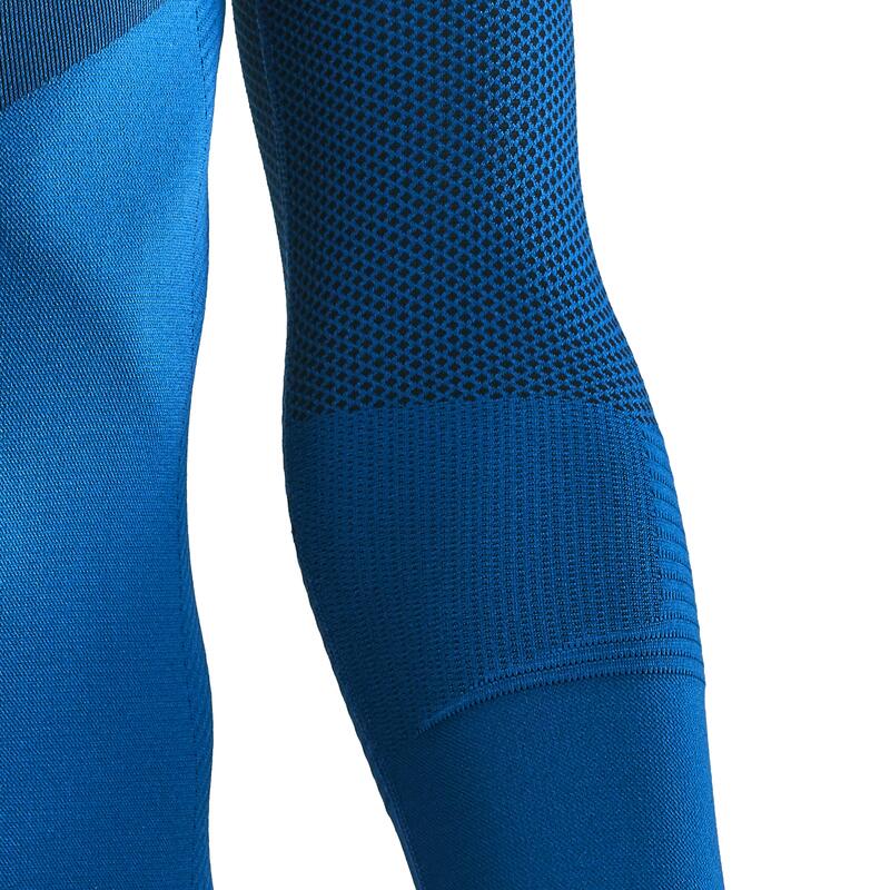 Fiets thermoshirt Training electric blue