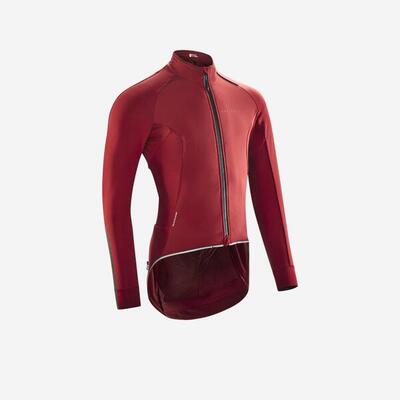 CHAQUETA DE CICLISMO INVIERNO HOMBRE TIEMPO MUY FRÍO VAN RYSEL RCR XTREM AMARILL