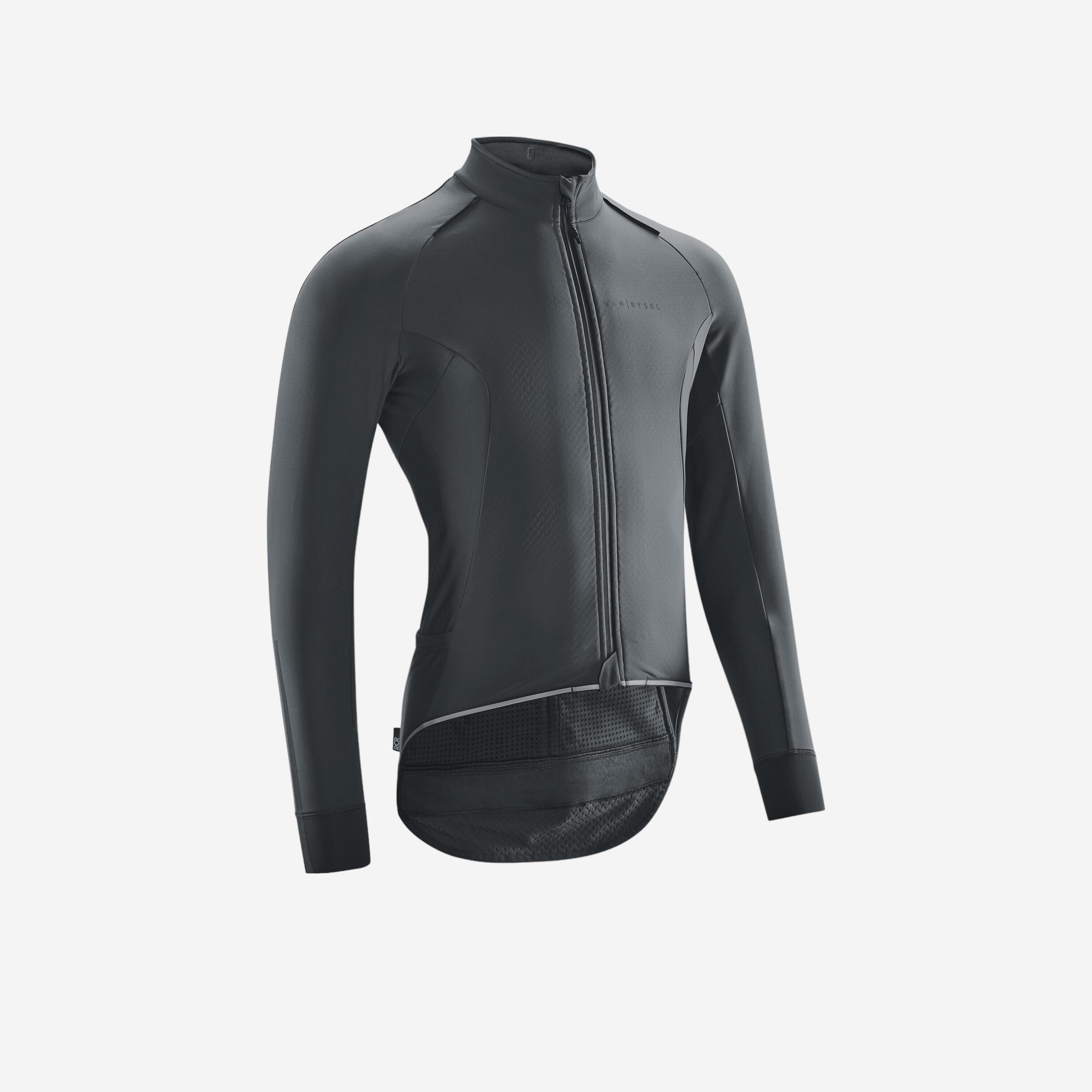 VAN RYSEL JAQUETA CICLISME CARRETERA RACER HIVERN TEMPS MOLT FRED XTREM GRIS ABISME