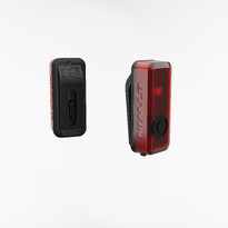 Фонарь для велосипеда задний с красным светом черно-красный CL 100 USB Elops