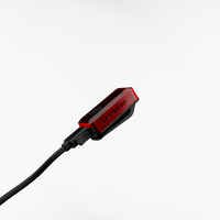 كشاف LED خلفي مزود بمدخل USB للدراجة الهوائية CL 100 - أحمر