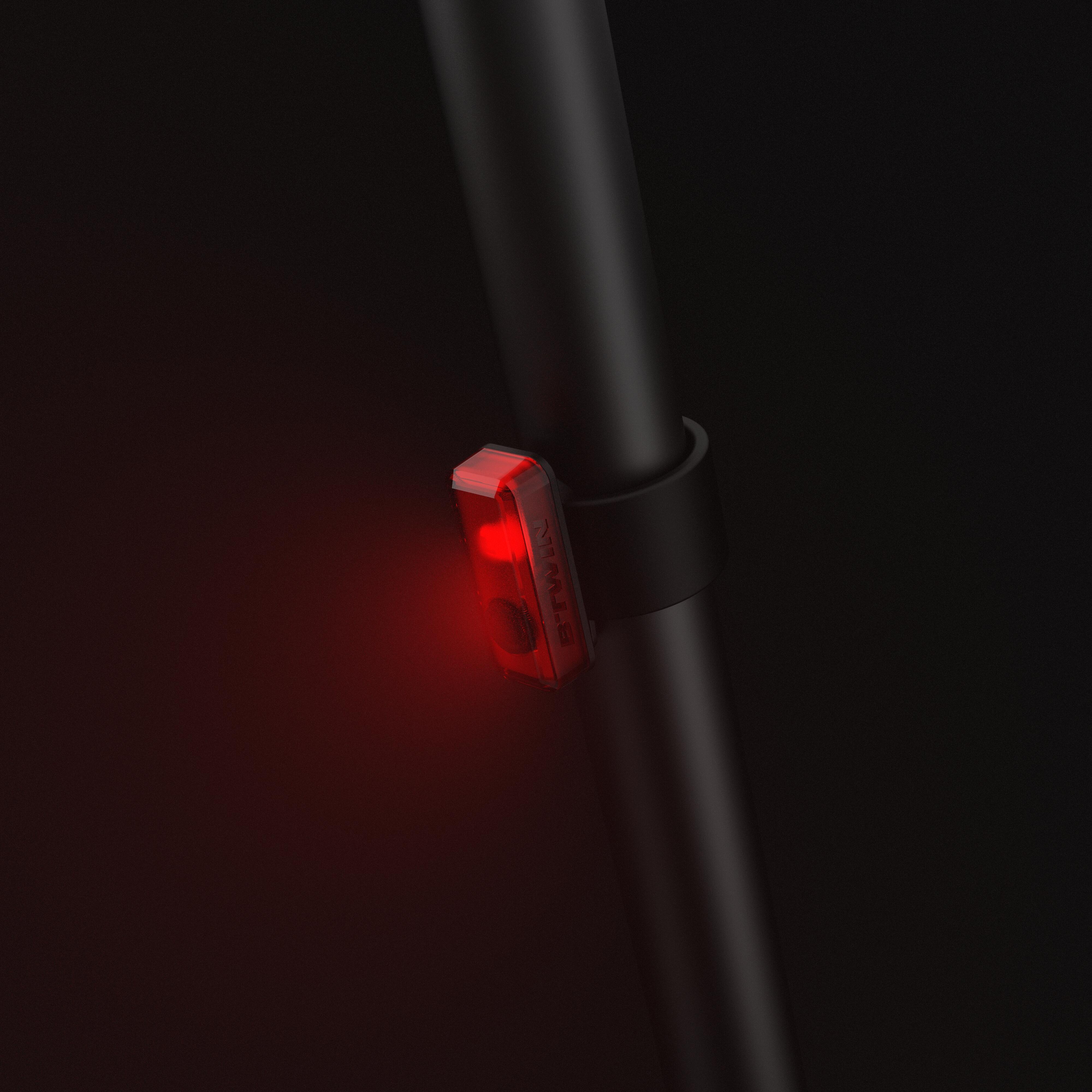 Éclairage arrière de vélo CL 100 LED USB - DECATHLON