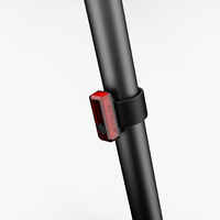 Fahrradbeleuchtung LED CL 100 Rücklicht USB rot