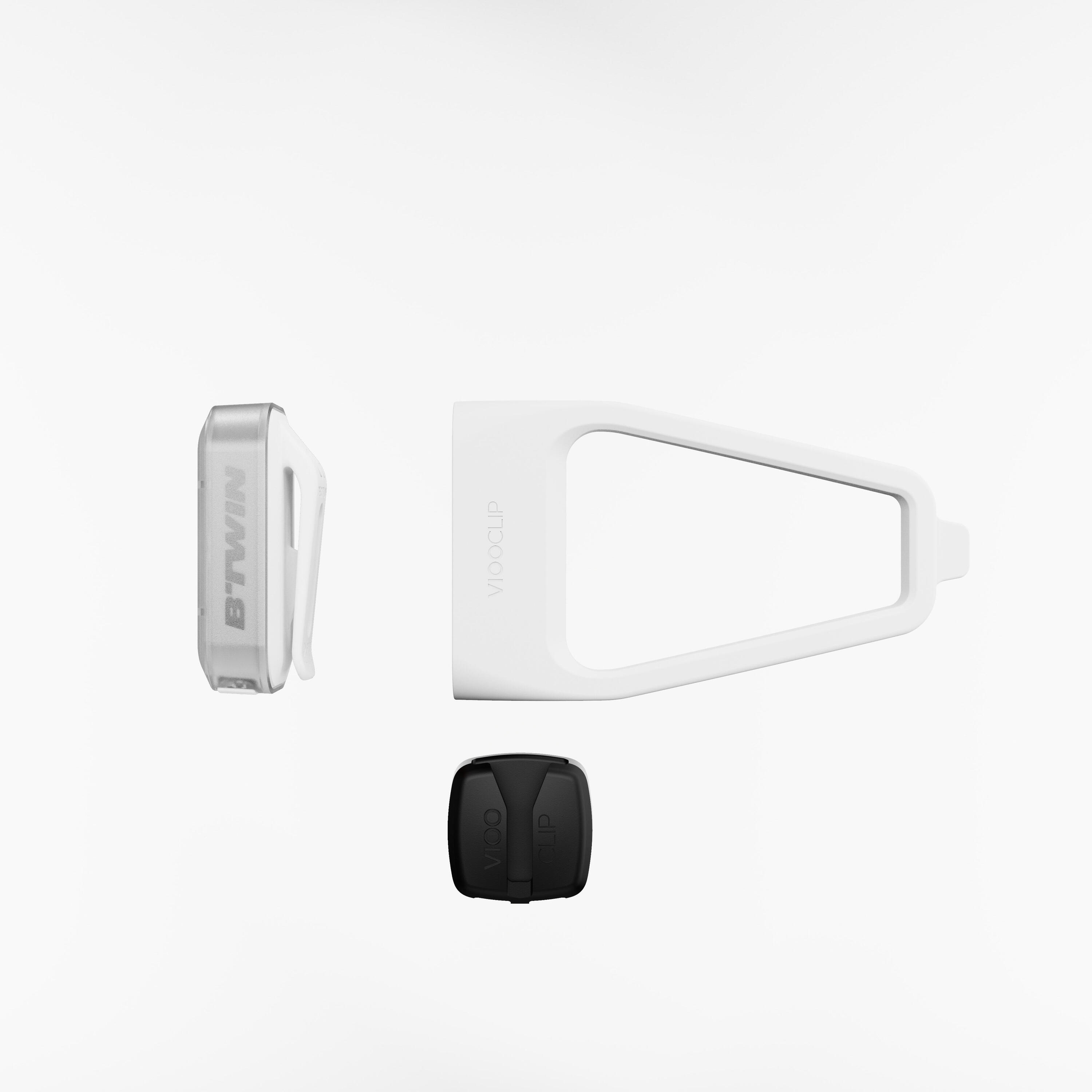 FIETSVERLICHTING OP LED CL 500 VOOR/ACHTER USB WIT 3/10
