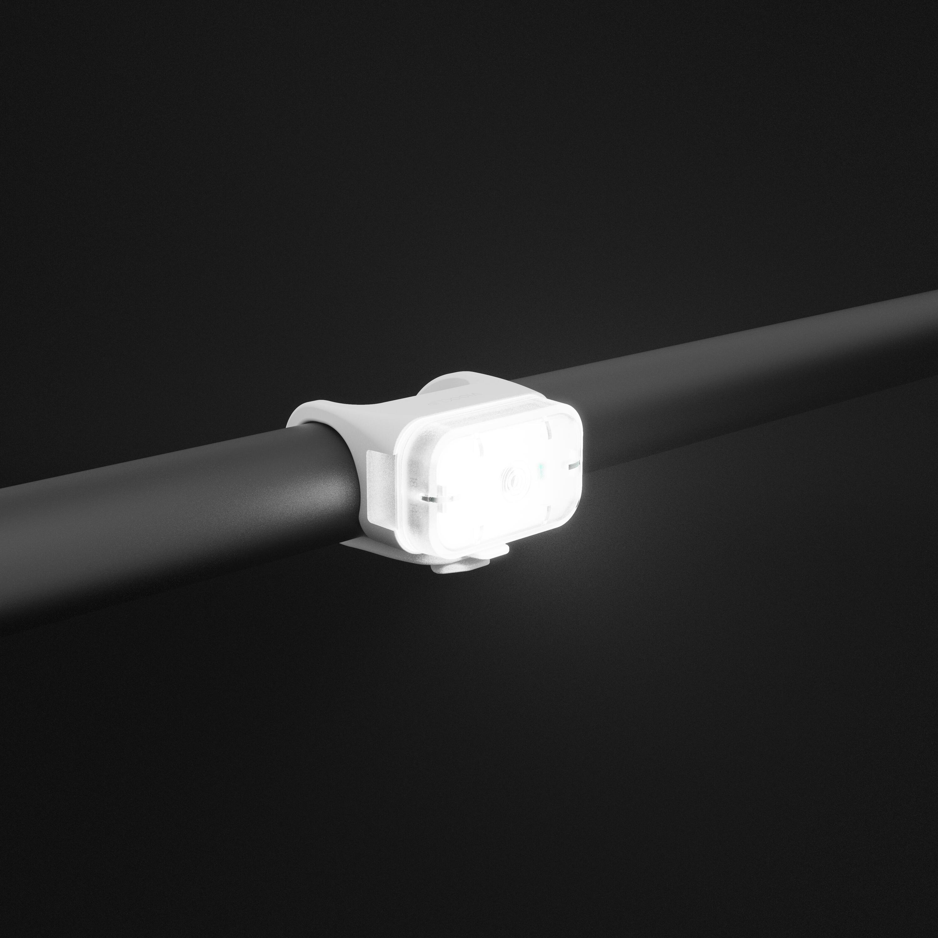 FIETSVERLICHTING OP LED CL 500 VOOR/ACHTER USB WIT 5/10