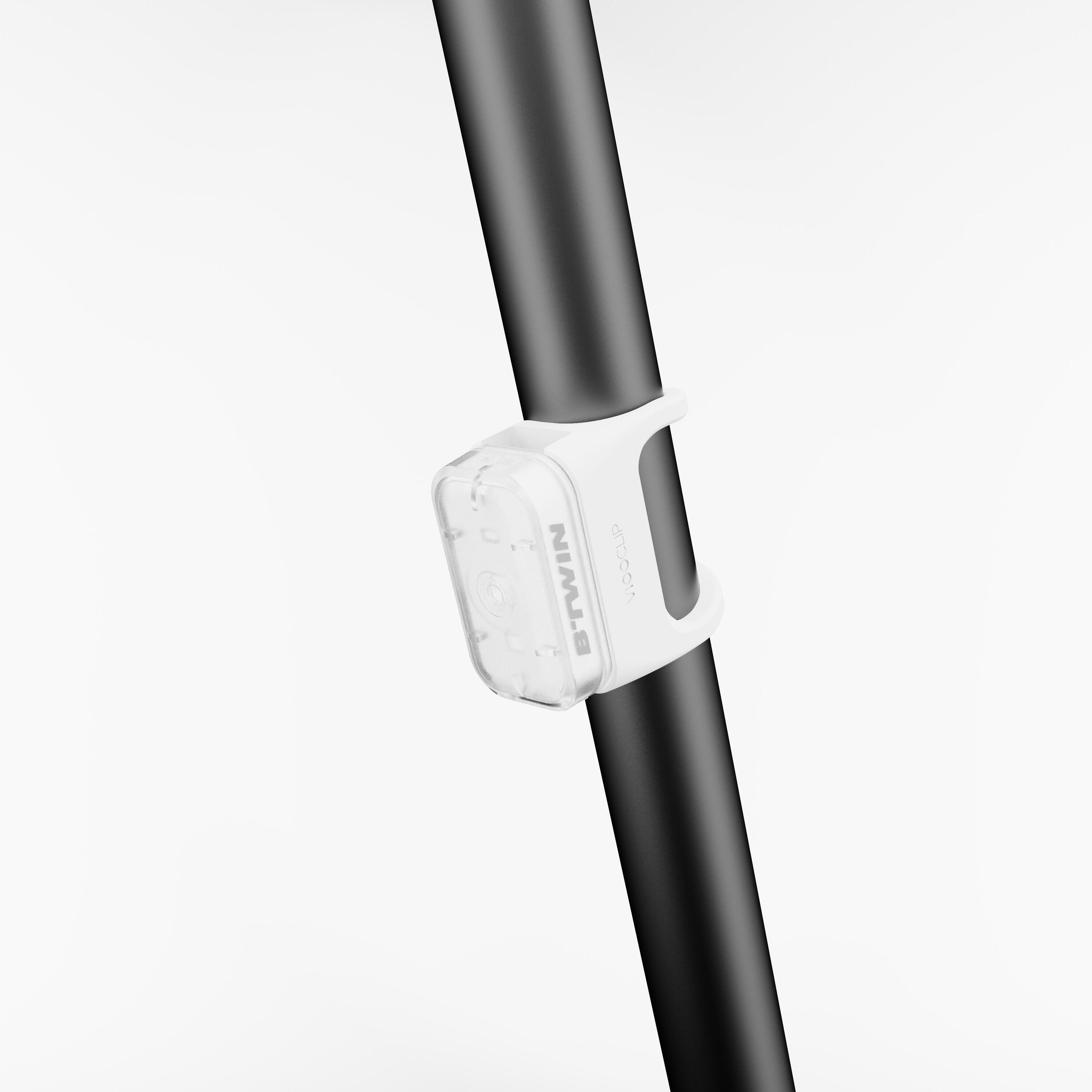 FIETSVERLICHTING OP LED CL 500 VOOR/ACHTER USB WIT 6/10