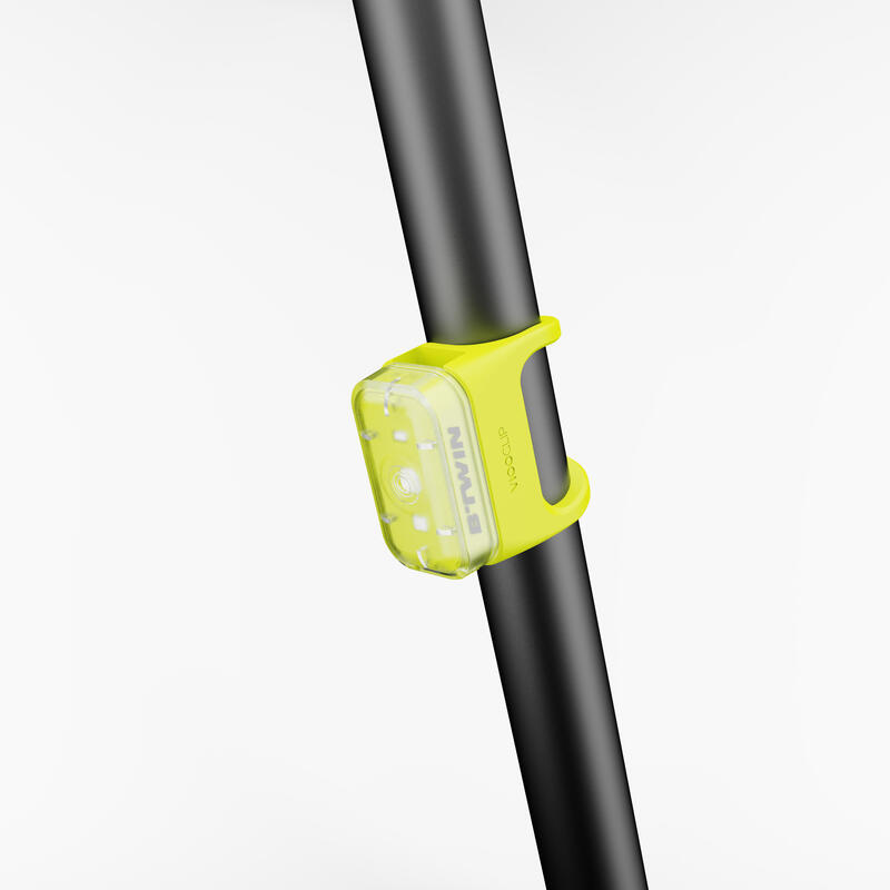 ECLAIRAGE VELO LED CL 500 AVANT/ARRIERE JAUNE USB