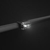 Фонарь для велосипеда передний-задний светодиодный с USB черно-серый SL 500 Elops