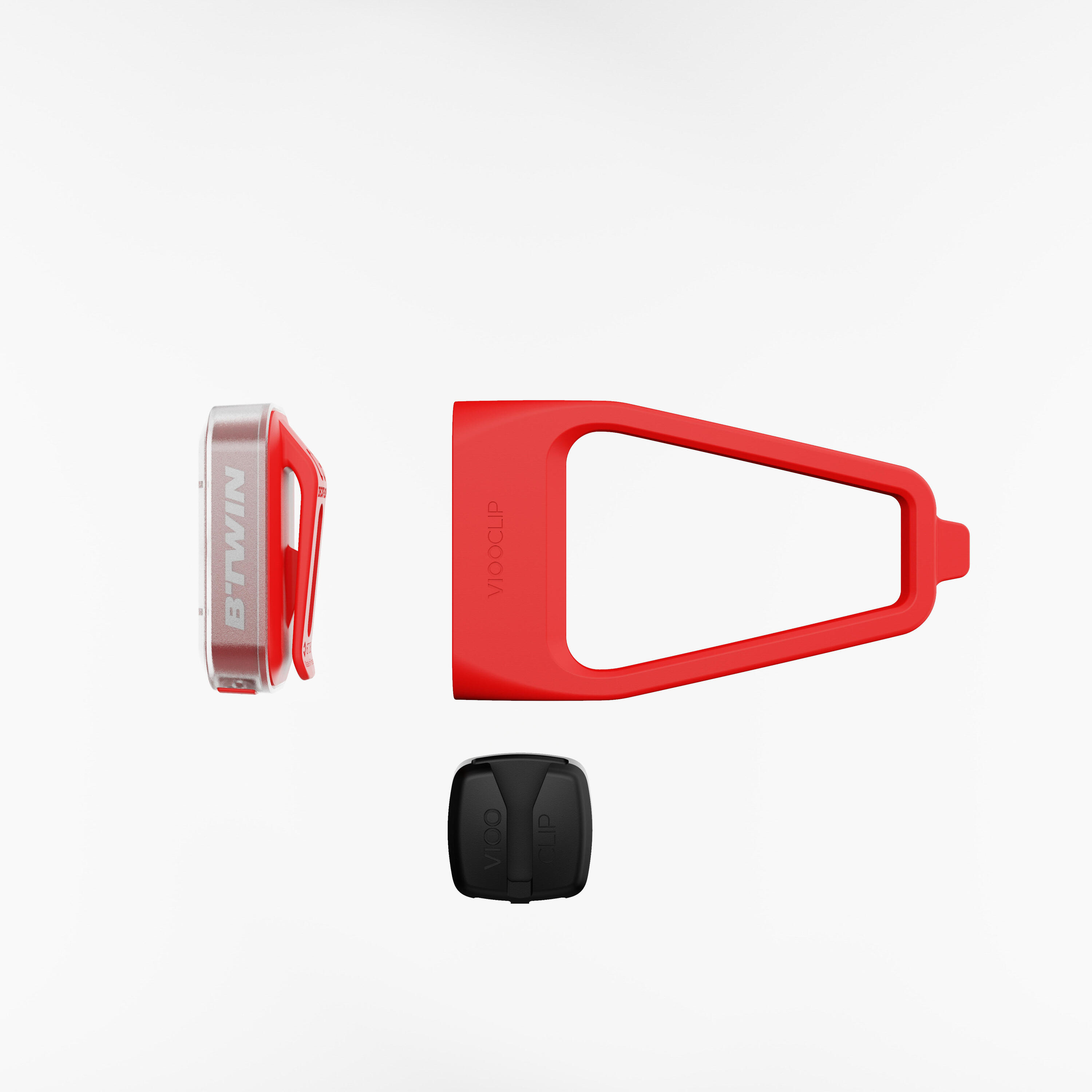 ECLAIRAGE VELO LED CL 500 AVANT/ARRIERE ROUGE USB 3/9
