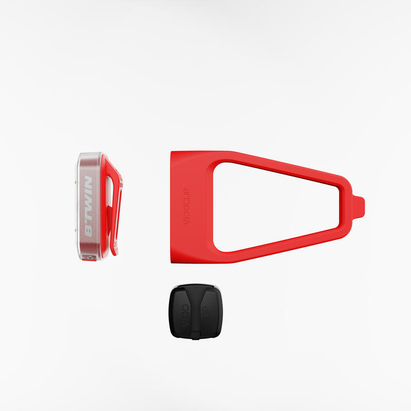 ECLAIRAGE VELO LED CL 500 AVANT/ARRIERE ROUGE USB