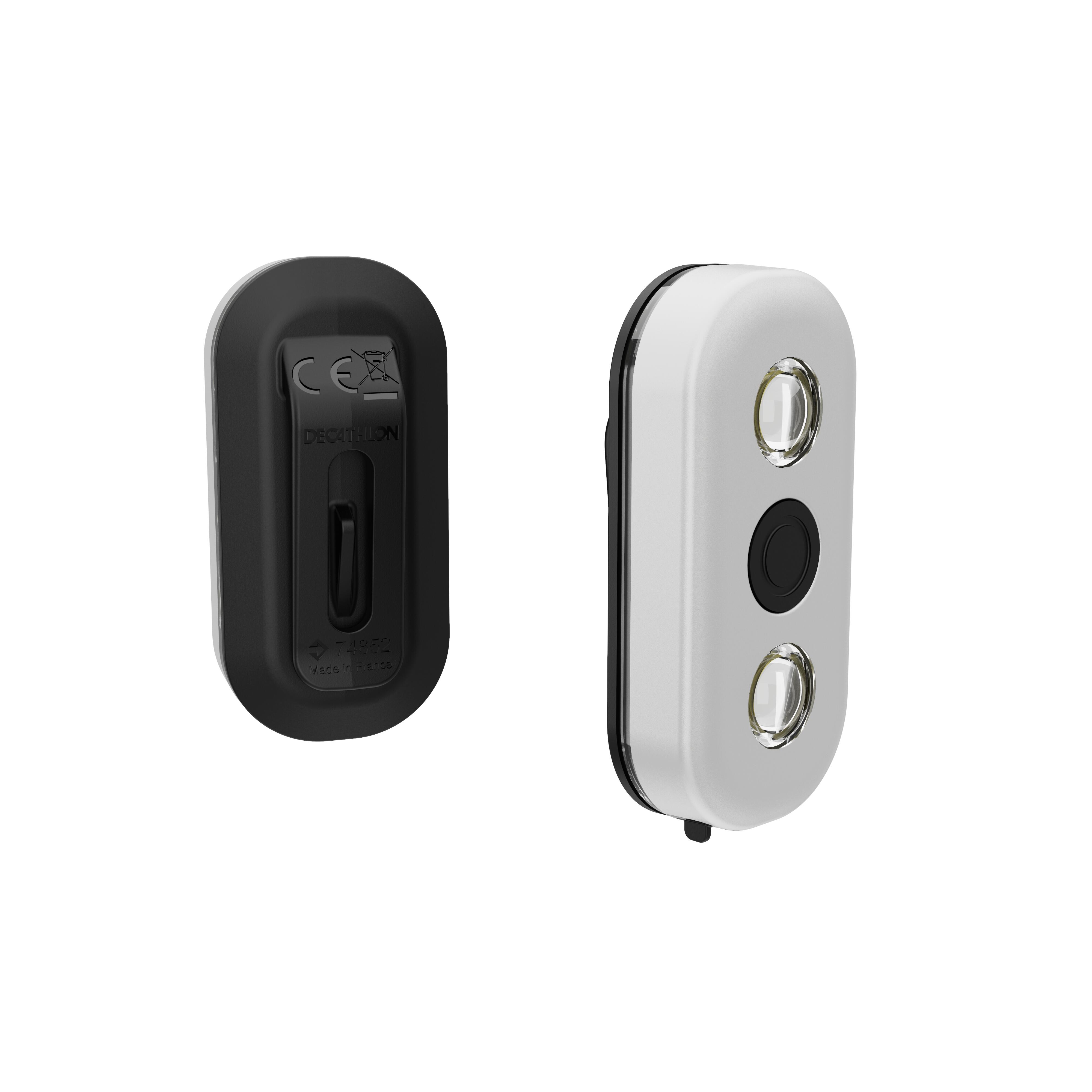 CL 900 Front/Rear USB LED Bike Light - DECATHLON