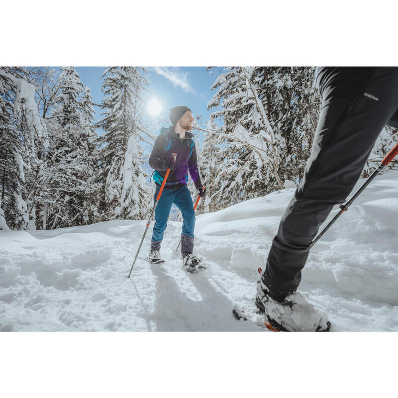 Pánské turistické hřejivé vodoodpudivé kalhoty SH 500 Mountain