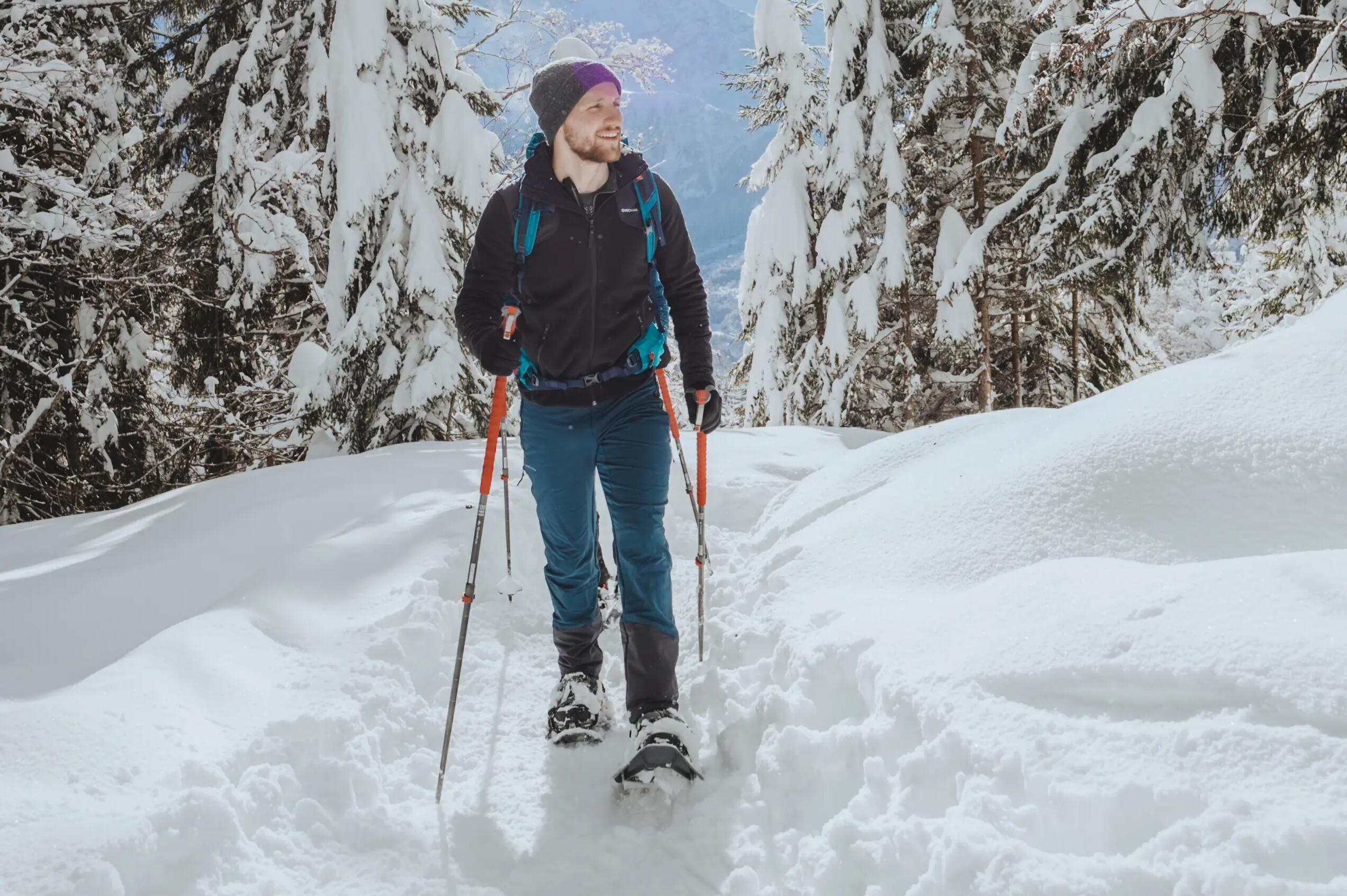 s'équiper de bâton pour meilleure stabilité