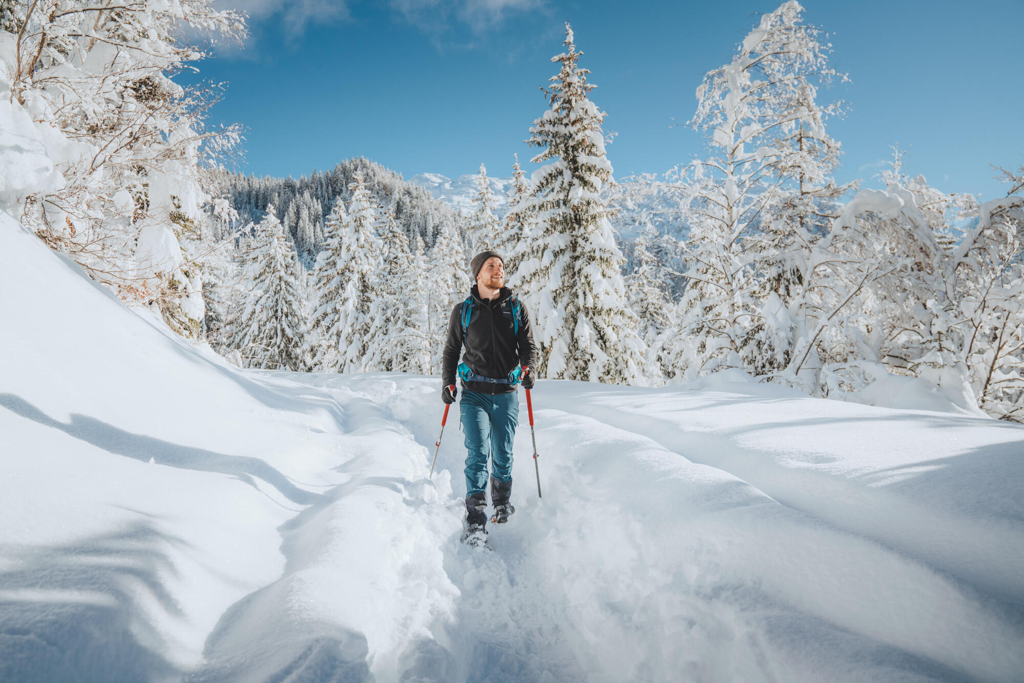 Rental Snowshoes and trekking poles