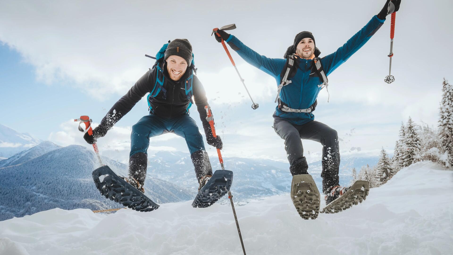 choose the right equipment when snowshoeing