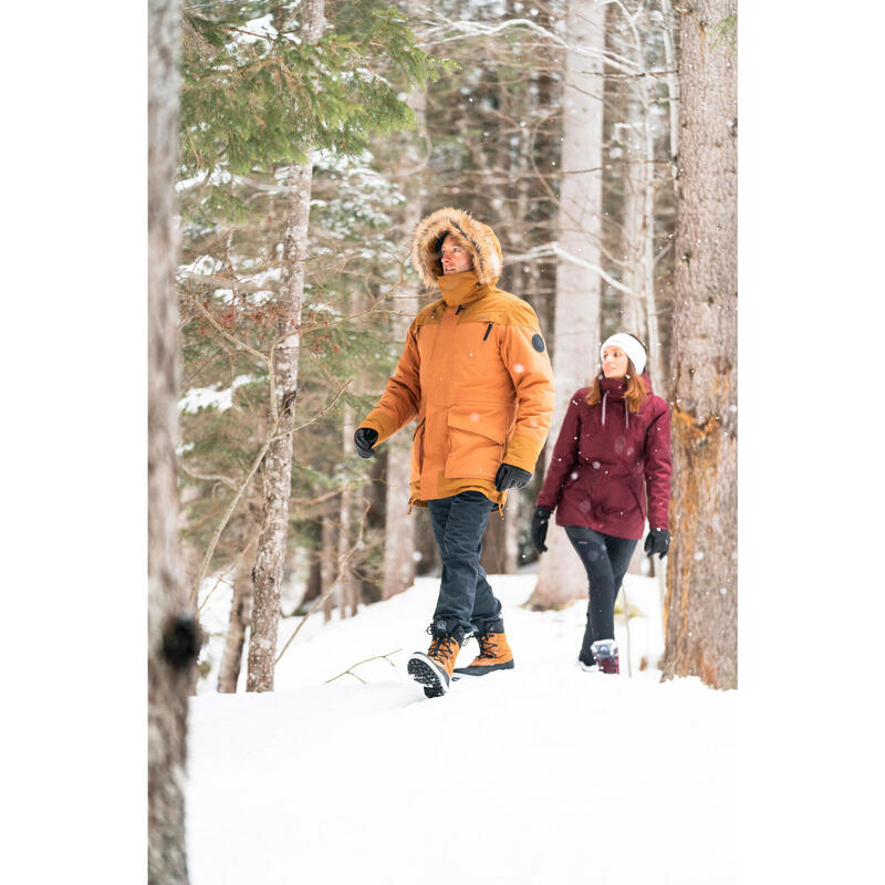 Cizme Iarnă Călduroase Impermeabile Drumeţie pe zăpadă SH500 X-Warm Bărbaţi
