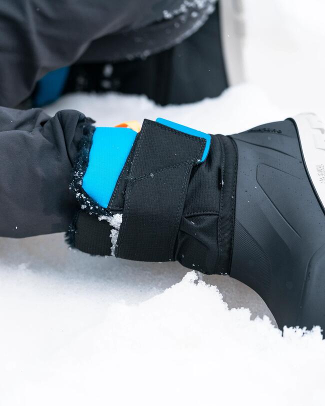 KIDS’ WARM AND WATERPROOF SNOW BOOTS - SH500