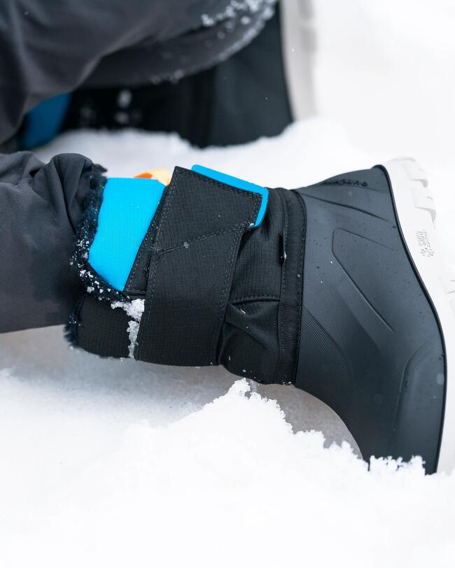 BOTTES DE NEIGE CHAUDES ET IMPERMÉABLES ENFANT - SH500