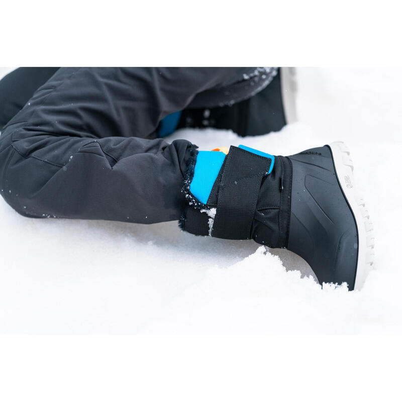 Botas Caminhada Neve Quentes Impermeáveis Criança SH500 24-38