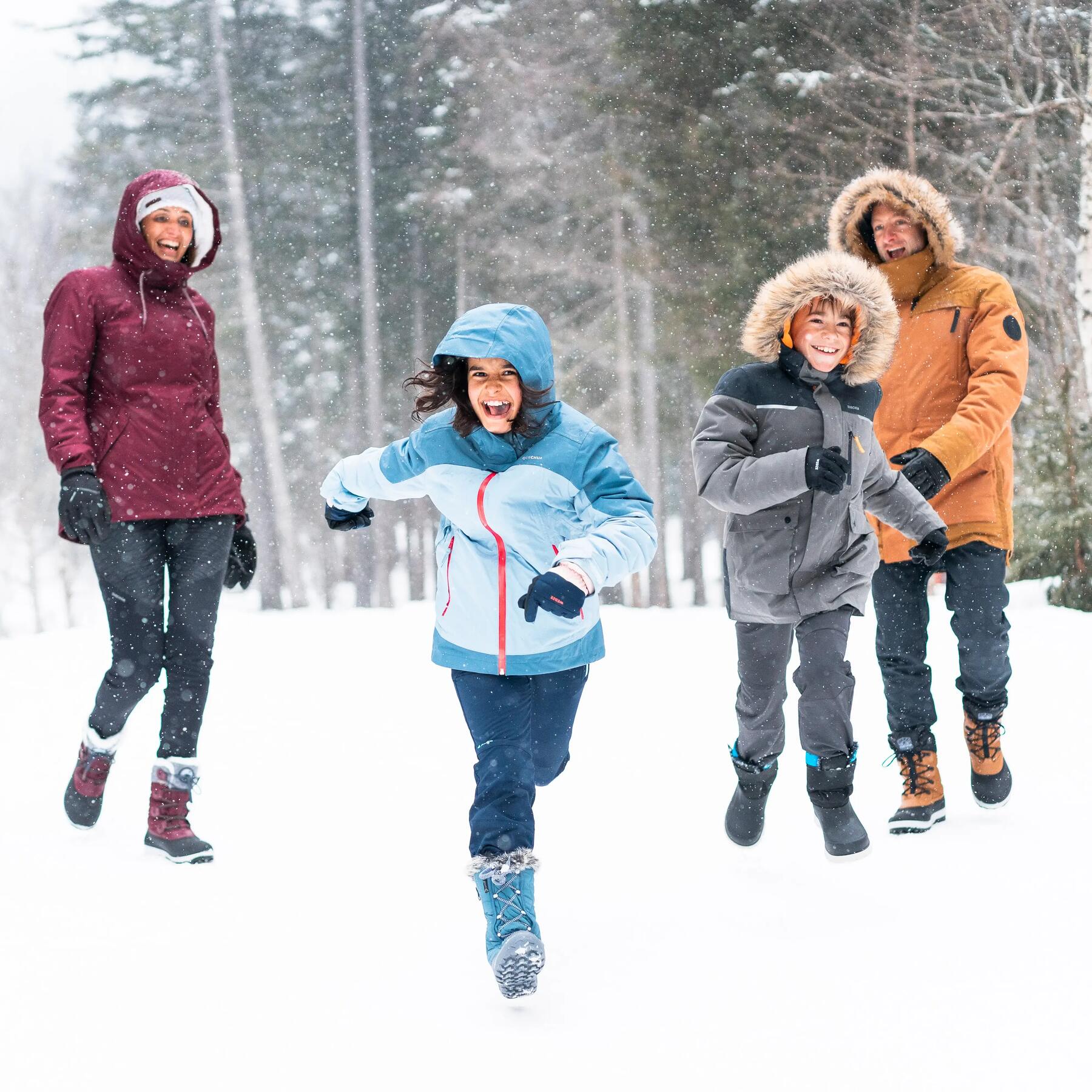 Choisir ses bottes de neige - évacuation de la transpiration