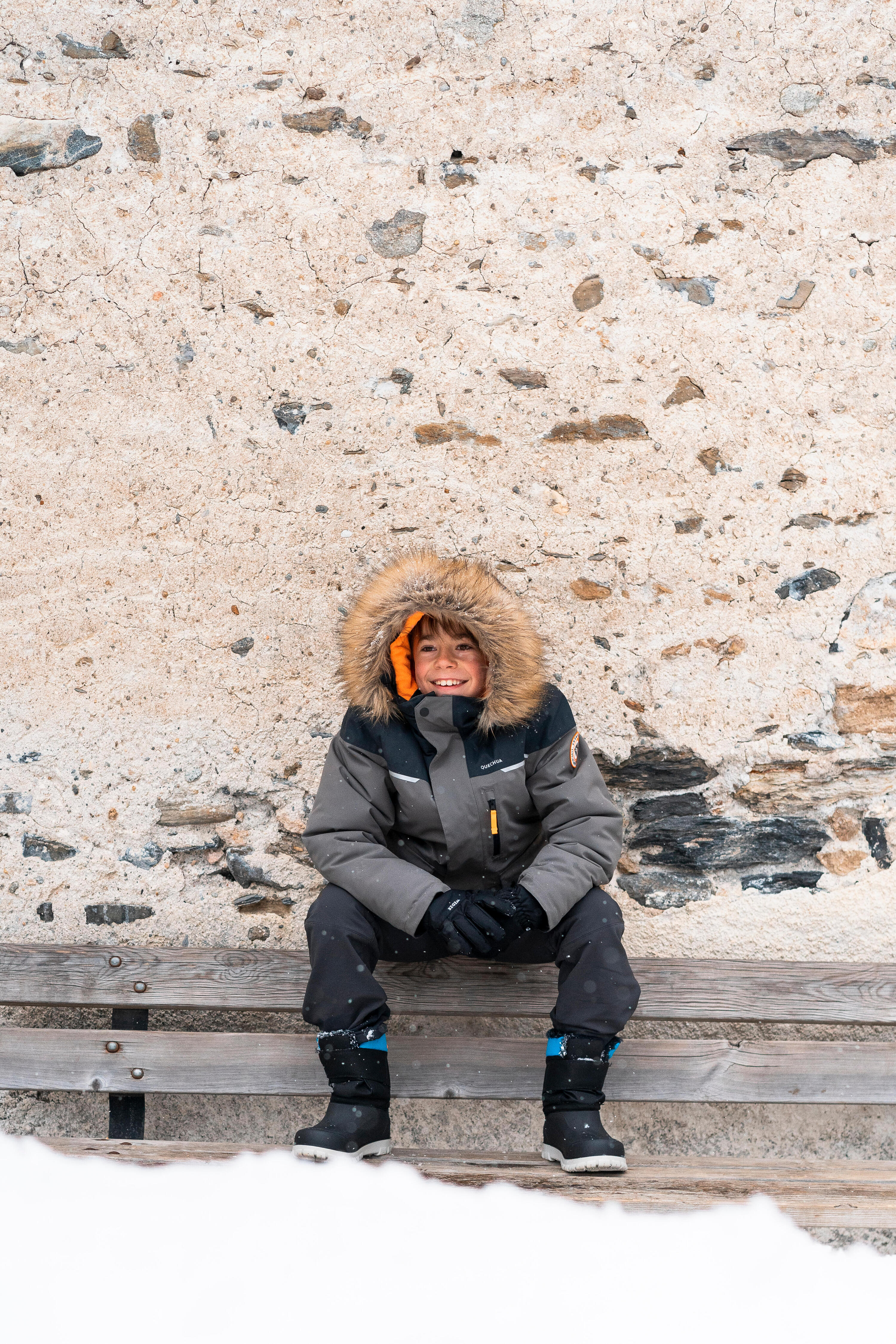 Parka de montaña y nieve impermeable Niños 7-15 años Quechua NH900 9/11