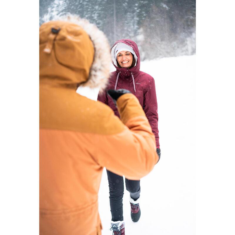 Kurtka turystyczna damska zimowa Quechua SH500 -10°C wodoodporna