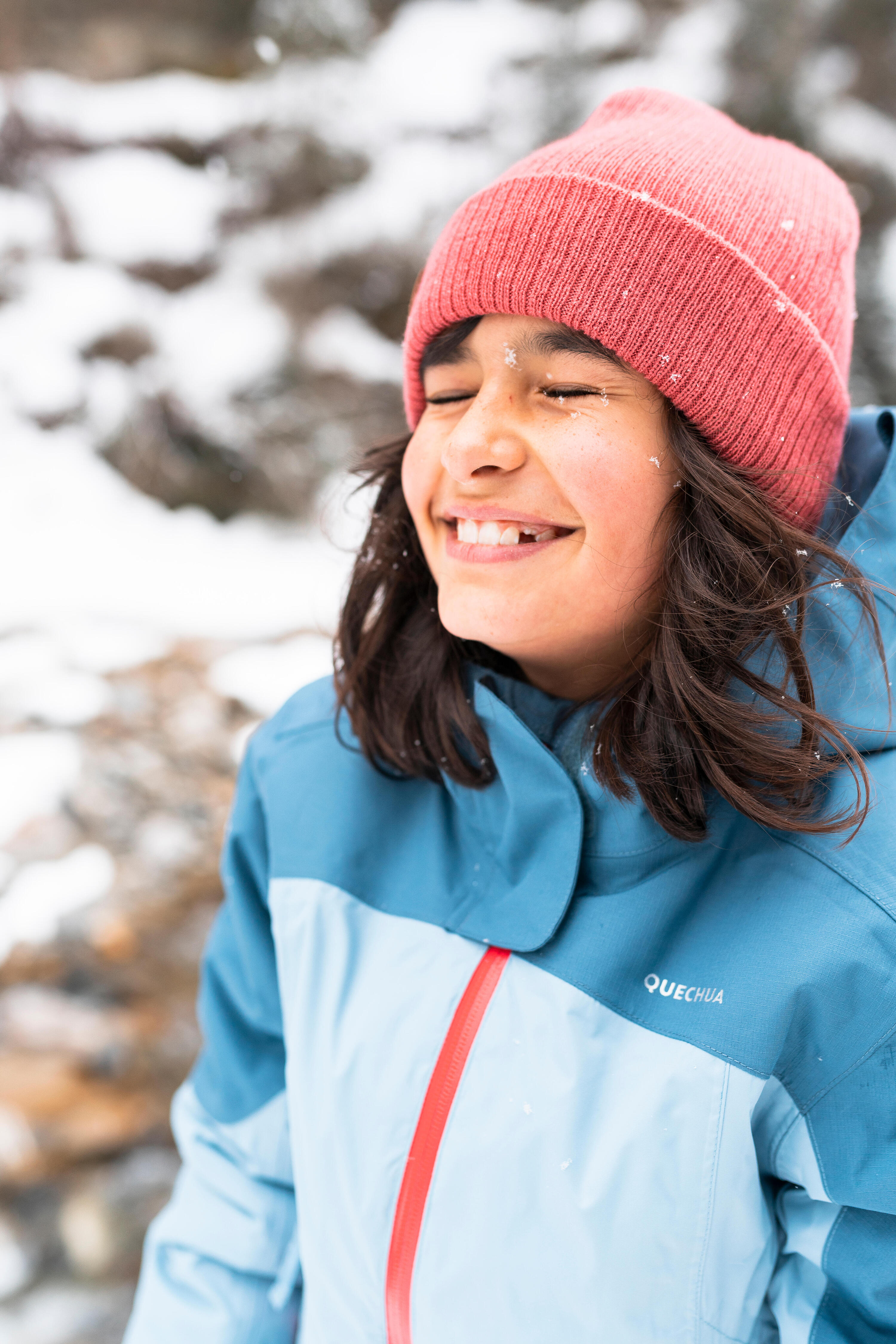 VESTE 3en1 CHAUDE ET IMPERMÉABLE RANDONNÉE -SH500  MTN -10°C - ENFANT 7-15 ANS 8/14