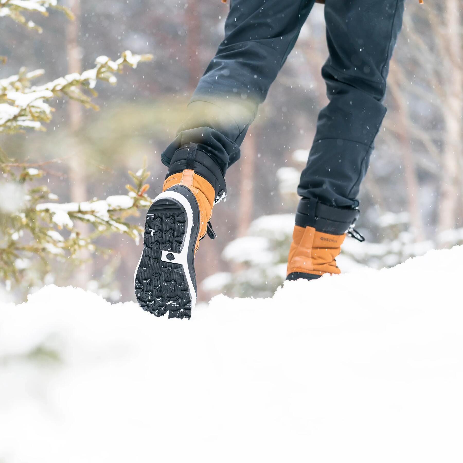 Choisir ses bottes de neige - accroche et adhérence
