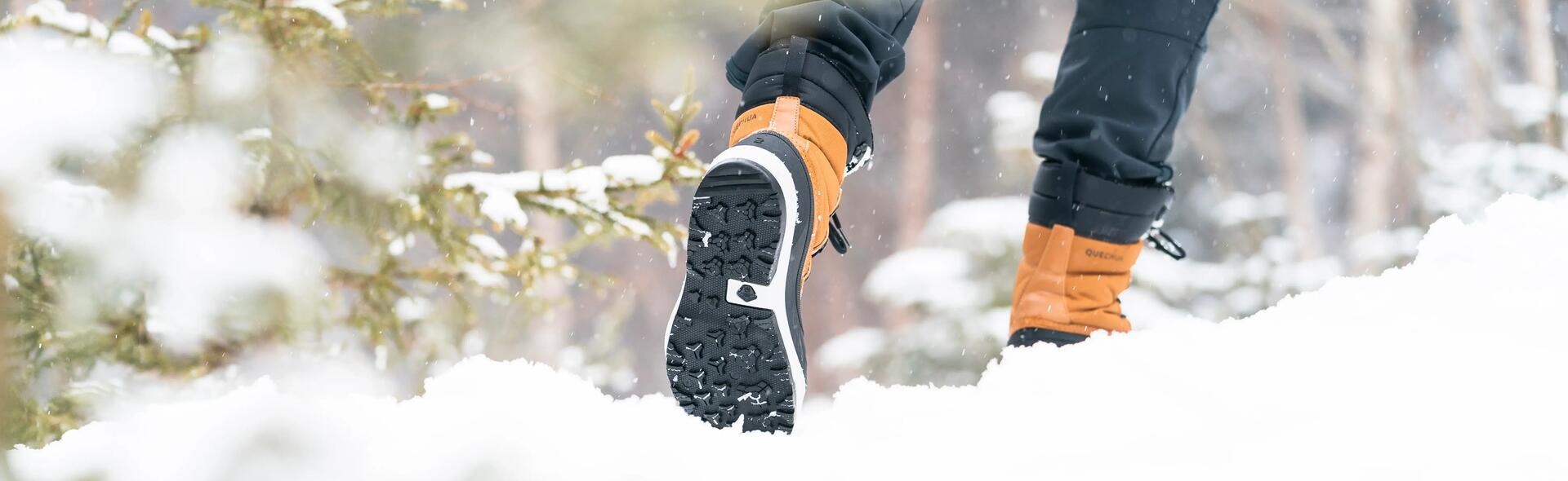 Does wearing socks over shoes help stop you from slipping on ice? 