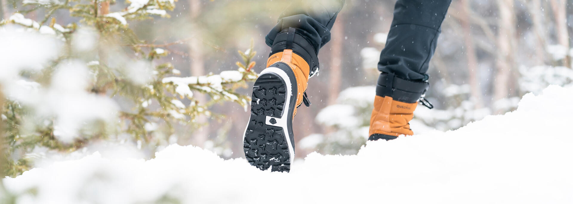 Snow Contact Des semelles de chaussures pour la neige