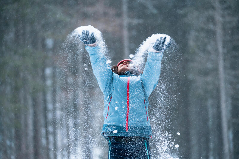 Kurtka turystyczna dla dzieci Quechua SH500 3 w 1 -10°C wodoodporna