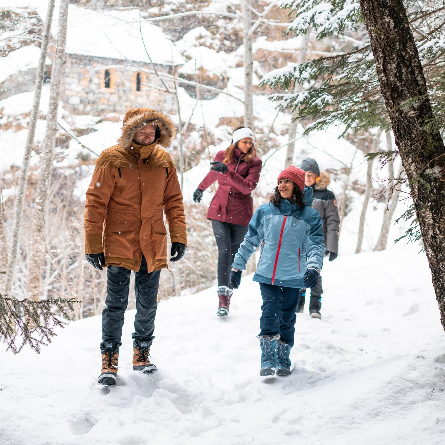 Choisir ses bottes de neige - isolation thermique