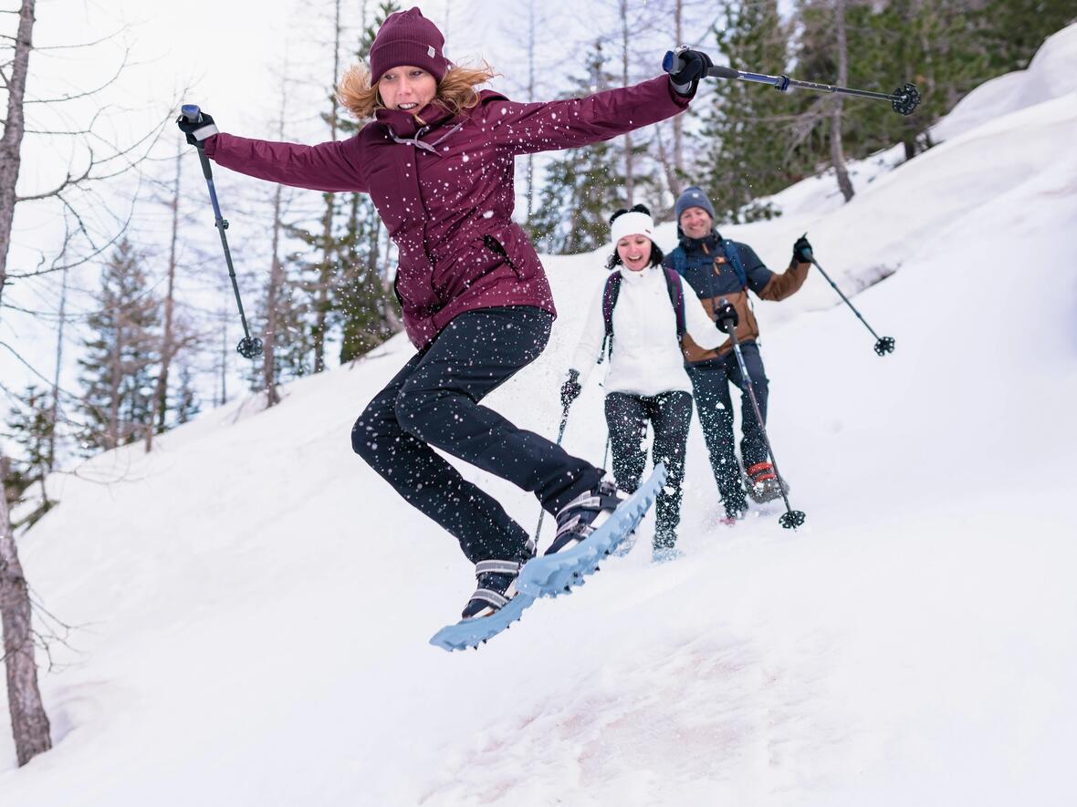 raquette neige décathlon