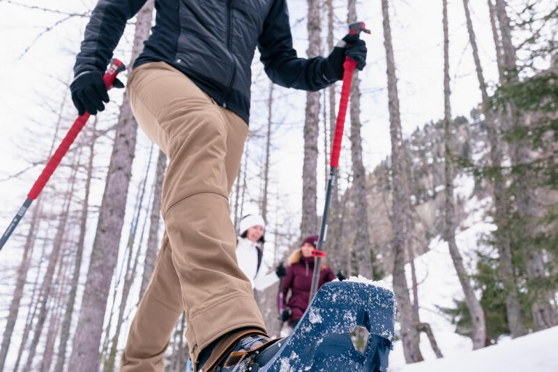 Kurtka polarowa hybrydowa turystyczna męska Quechua SH900 mountain