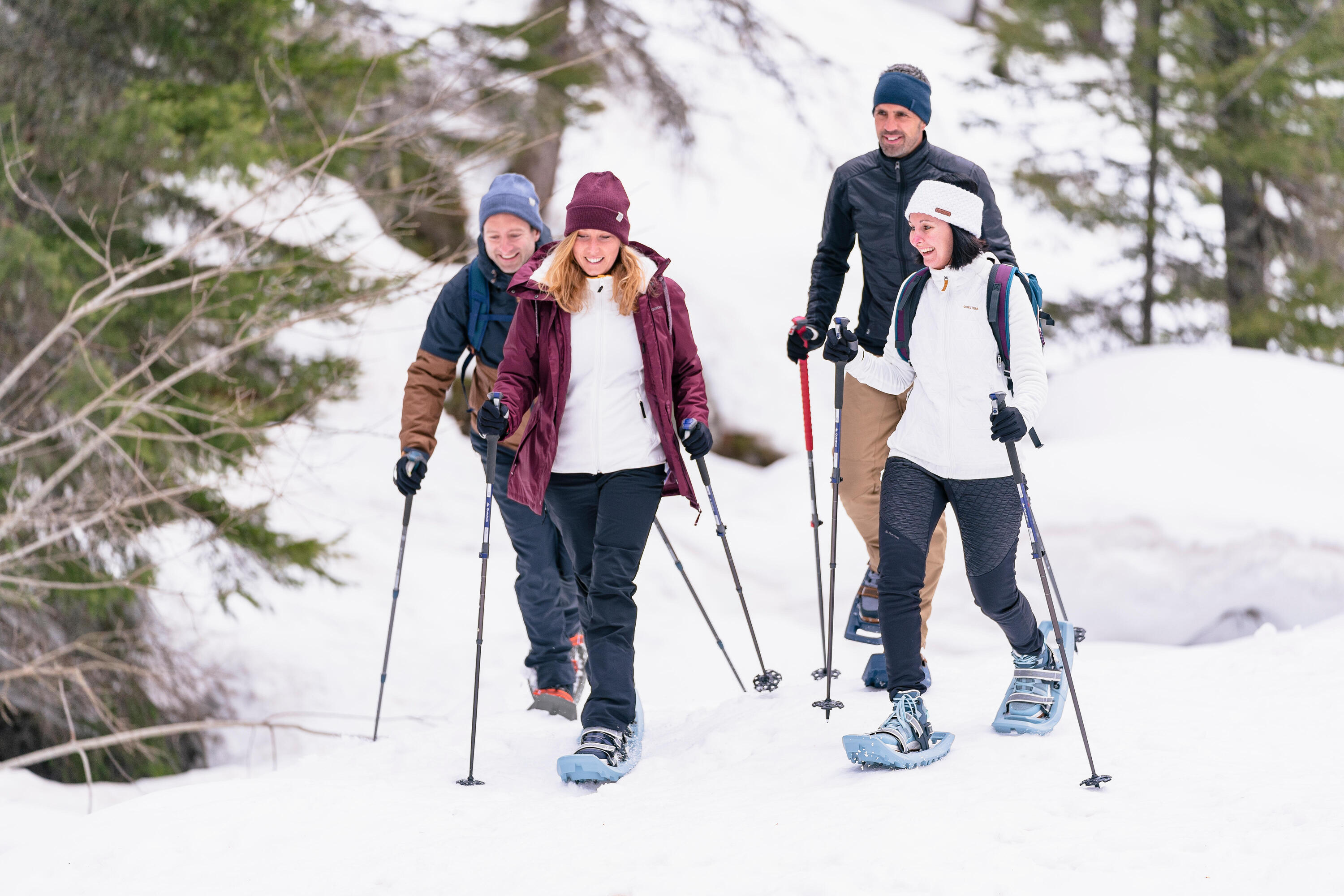 Large Deck Snowshoes, SH 100 Easy L 21/29