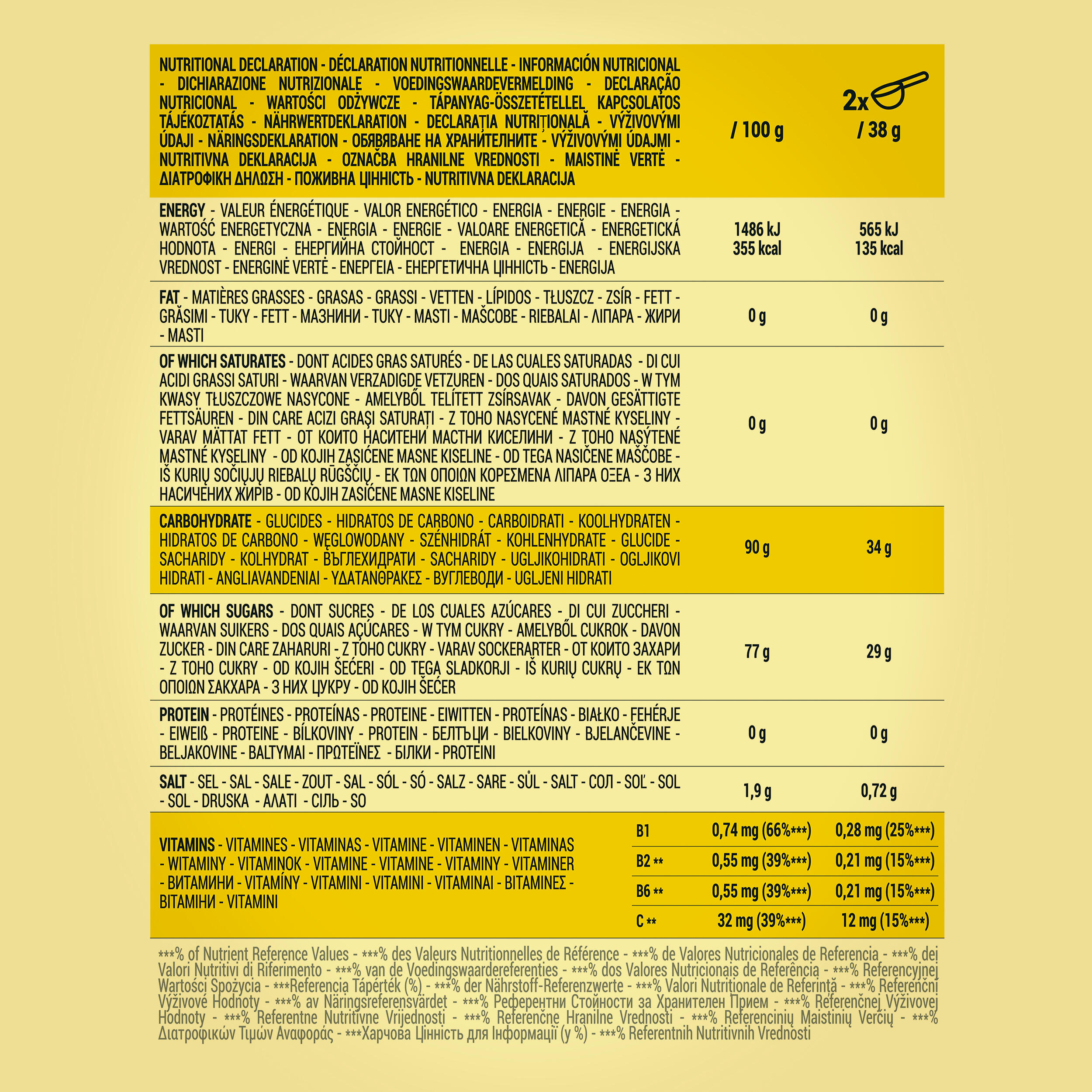 Bevanda isotonica in polvere ISO, gusto limone, 2 kg 3/3