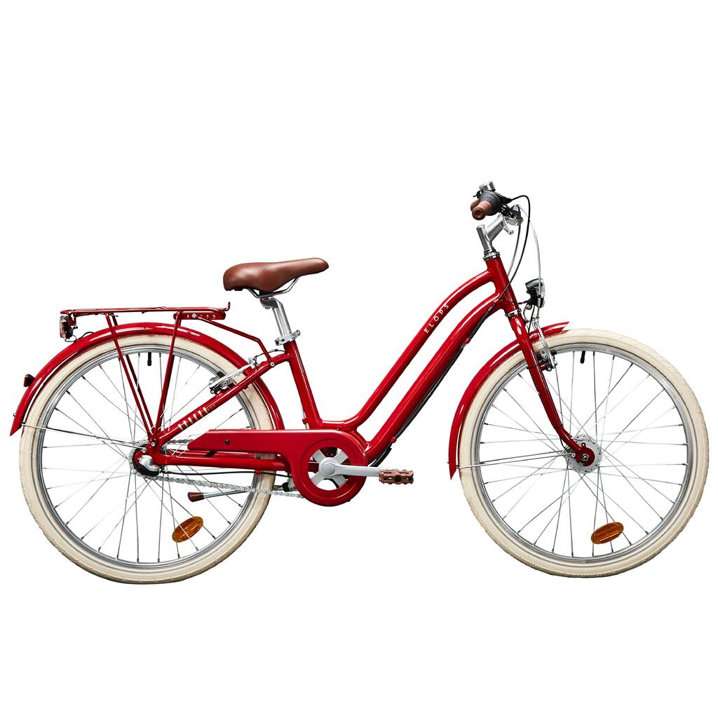 Kinderfahrrad  24 Zoll Elops 900 rot