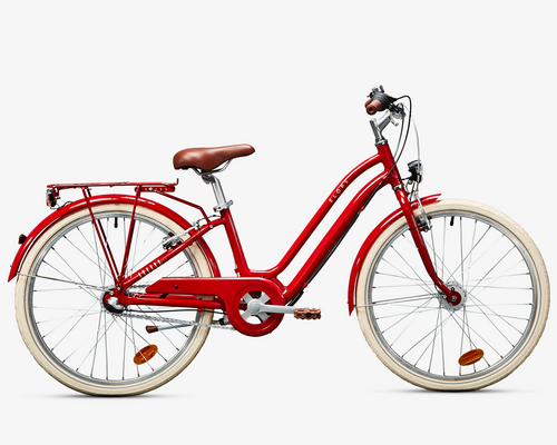 Bicicleta Ciudad Elops 900 Niños 9-12 Años: manual, reparación