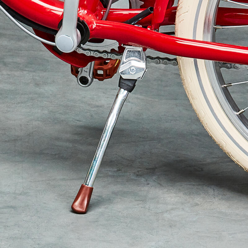 Bicicletă de oraș Elops 900 20" roșu copii 120-135 cm