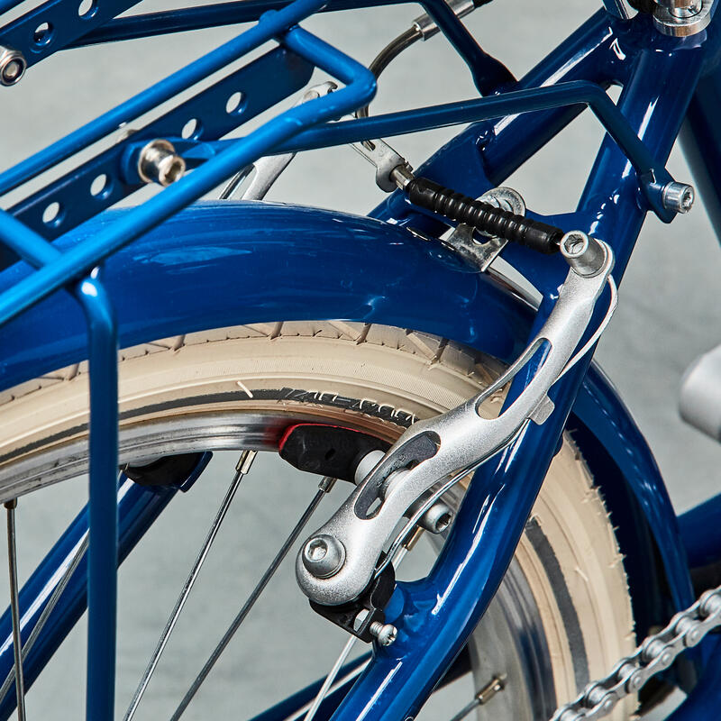 Kinderfahrrad City Bike 24 Zoll Hoprider 900 blau