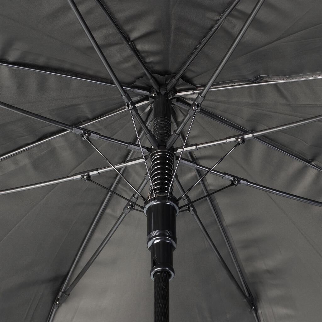 Hunting umbrella woodland camouflage grey