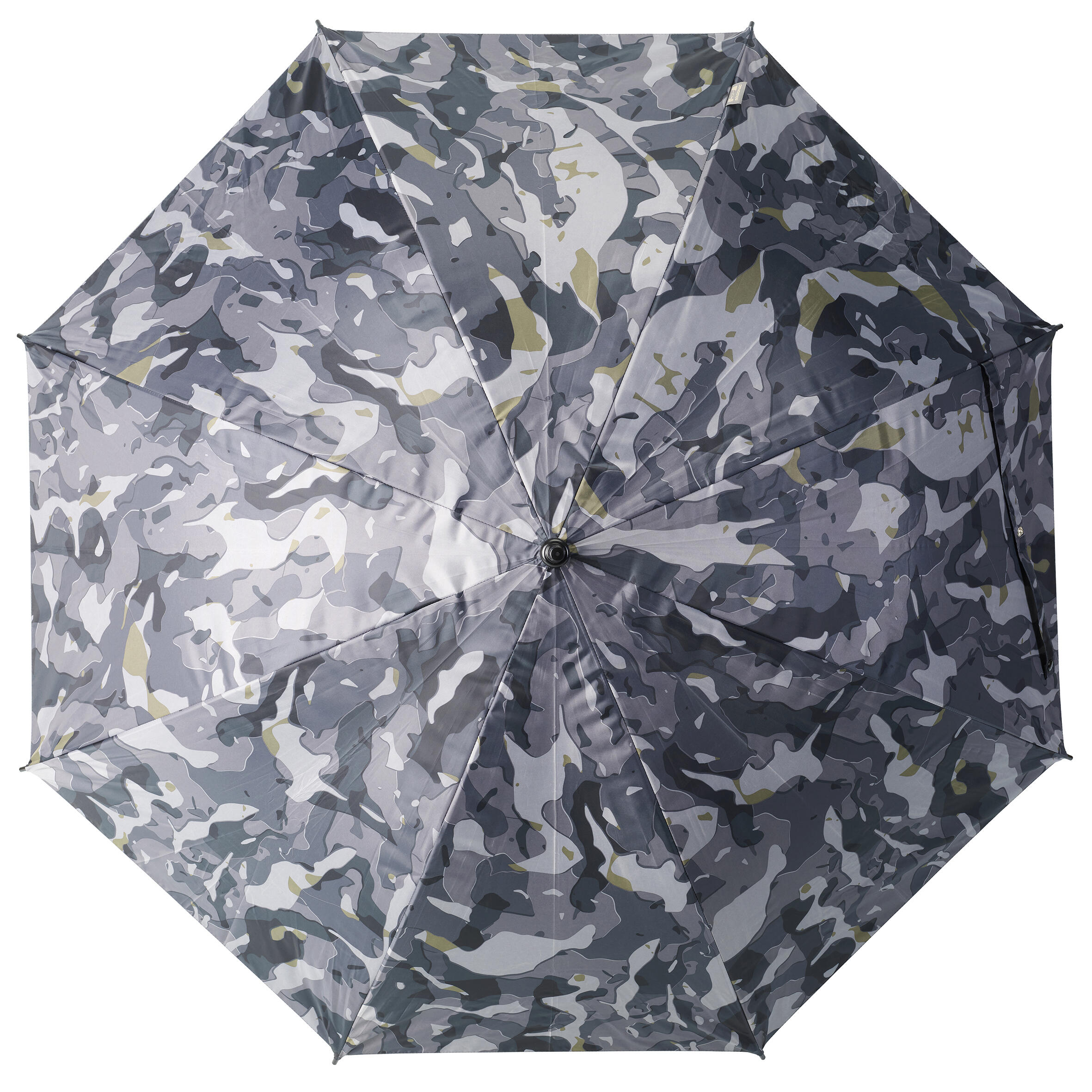 Hunting umbrella woodland camouflage grey 2/5