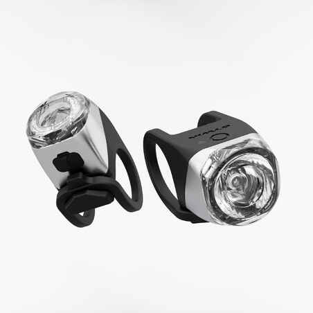LED USB Front Bike Light FL 900 - Black