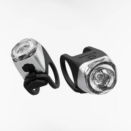FL 900 Lampu Sepeda LED USB Depan - Hitam
