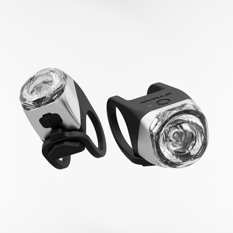 ECLAIRAGE VELO LED FL 900 AVANT NOIR USB.