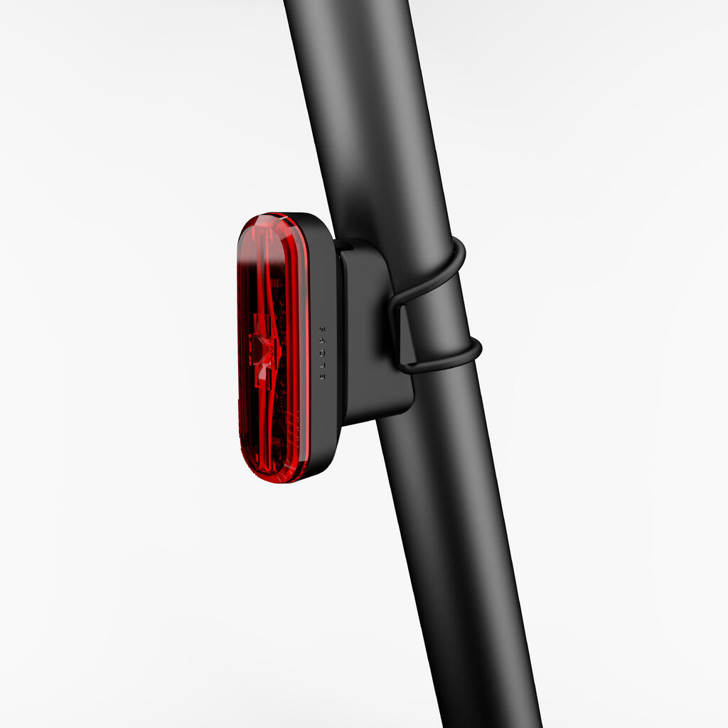 Fahrradbeleuchtung Rücklicht RL 510 LED USB schwarz